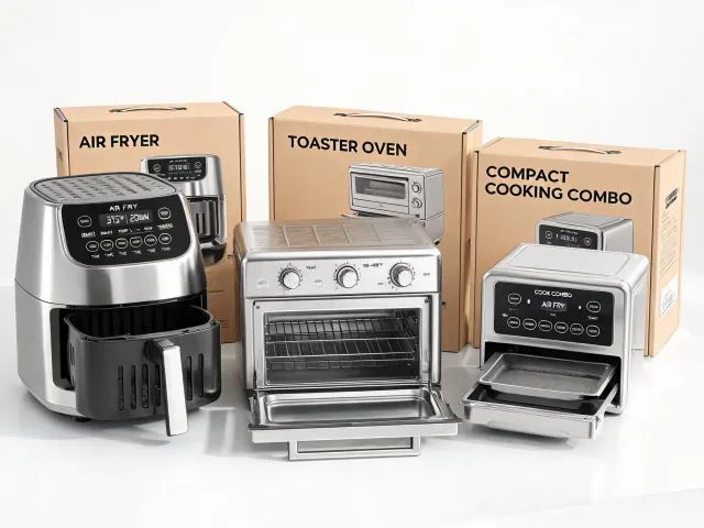 Air fryer and toaster oven OEM display