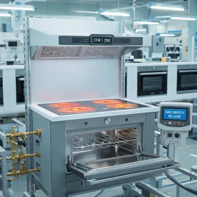 gas built in oven
